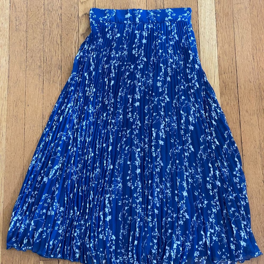 ba&sh floral midi skirt